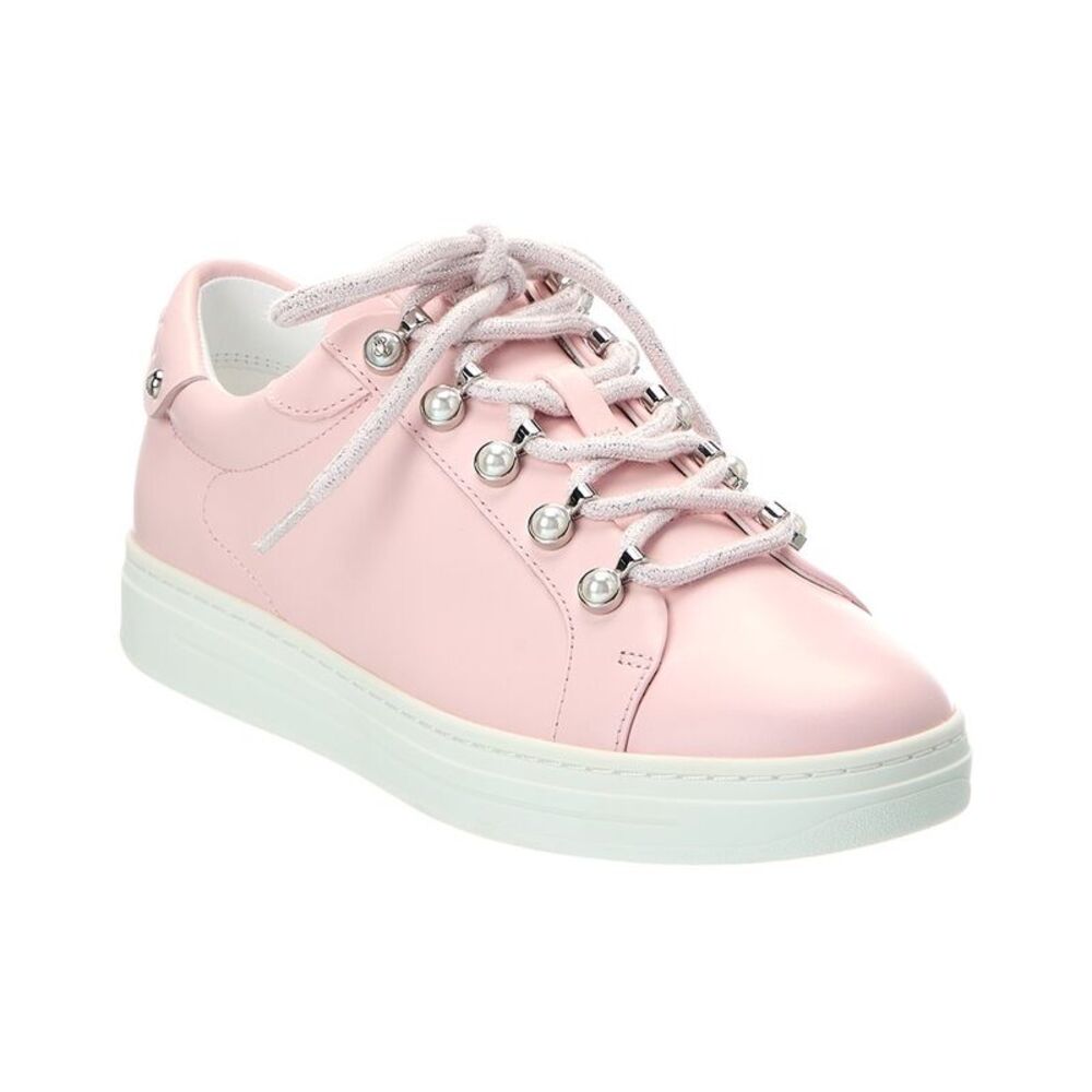 Jimmy Choo Antibes Leather Sneaker, Pink